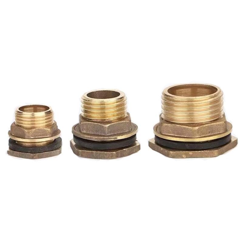Brass Water Container Connector Threaded Fitting For Tanks Barrels Bucket Water Tap Connector