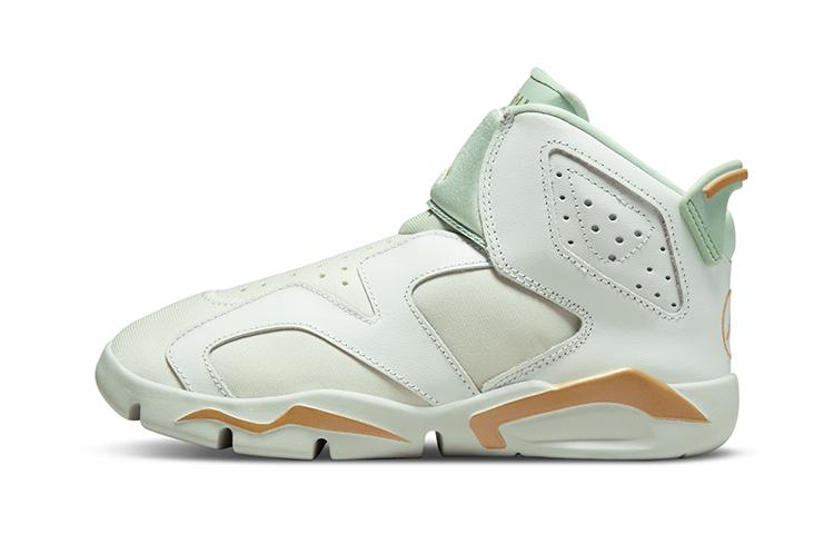 Jordan Air Jordan 6 Retro LTL Flex GC Винтажные Высокие Детские Баскетбольные Кроссовки Светло-Зеленые DN1770-073 28
