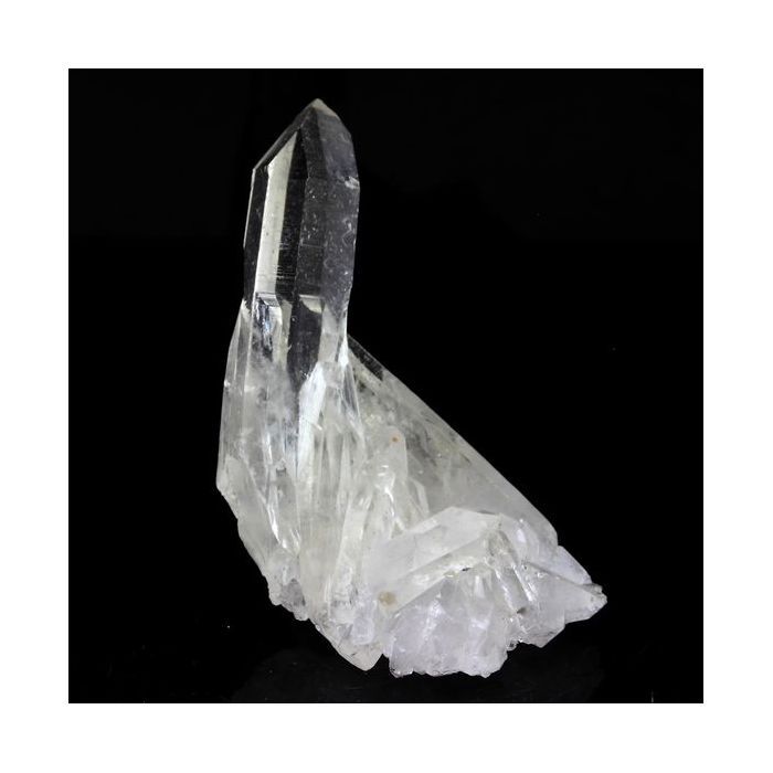 Pierres et Minéraux. Quartz. 70.96 ct. La Gardette Mine, Bourg d'Oisans, Isère, France.