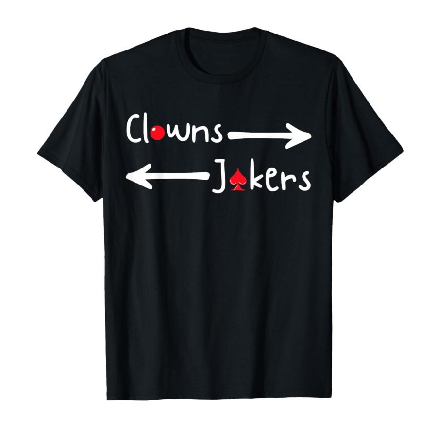 

Funny Clowns and Jokers Sarcastic Direction Quote T-shirt For Men Women 100% Cotton T Shirts Short Sleeve Tops 0227-1 - Men s... S разноцветный