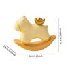 Rocking Horse Figurine Statue Collection Cute Tabletop Ornament Small Sculpture for Office Bookshelf Entrance Home Decoration