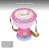 Kids Drum Toy, Musical Hand Drum, Interactive Light & Sound, Educational Rabbit Battery