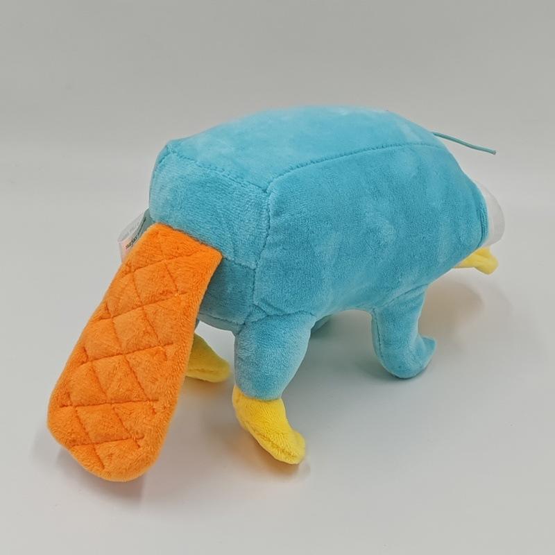 28cm Cartoon Perry The Platypus Plush Toys Soft Doll Stuffed Animals Duck Plush Toys for Boys Girls Christmas Birthday Gifts