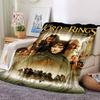 1pc Fellowship of the Ring Lord of the Rings Flannel Blanket Soft Warm Throw for Home, Office, Travel, All-Season Cozy Bedding GiftL1145