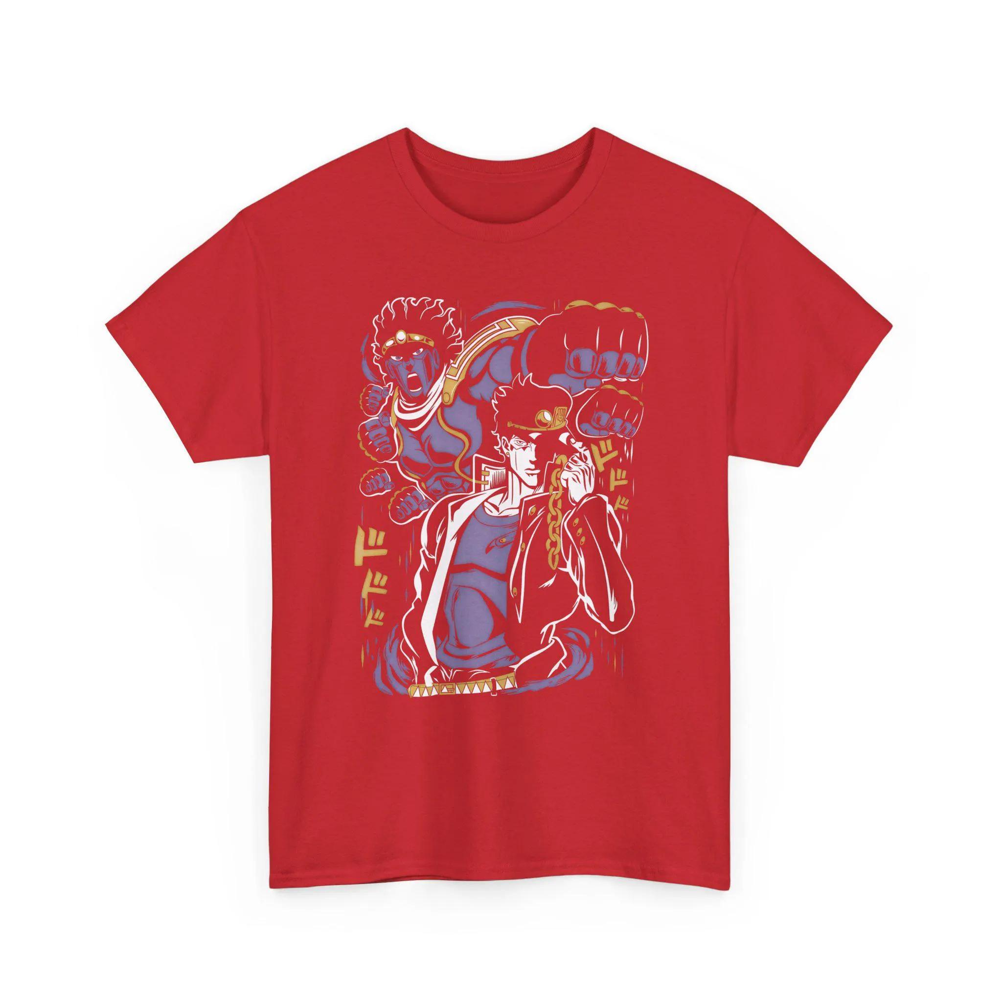 

Anime JoJos Bizarre Adventure Tshirt 2026 Summer New 100 street comic pattern unisex Short sleeve loose HarajukuY2K shirt 4XL