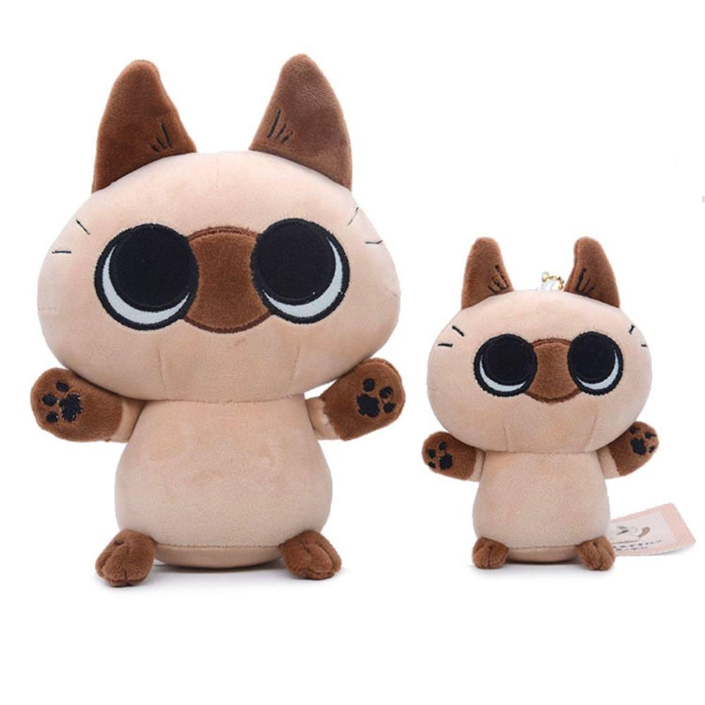 

Pocket Coin Purse Plushie Doll Cat Stuffed Toy Cat Plush Toy Siamese Cat Plush Animal Plushie
