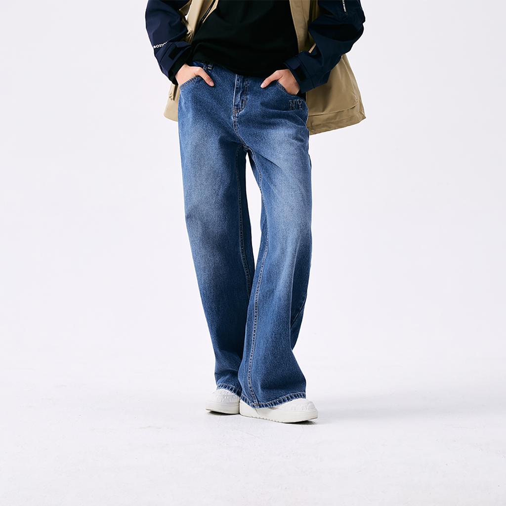 New MLB New York Yankees Jeans Women's Blue 3FDPB0351-50INS