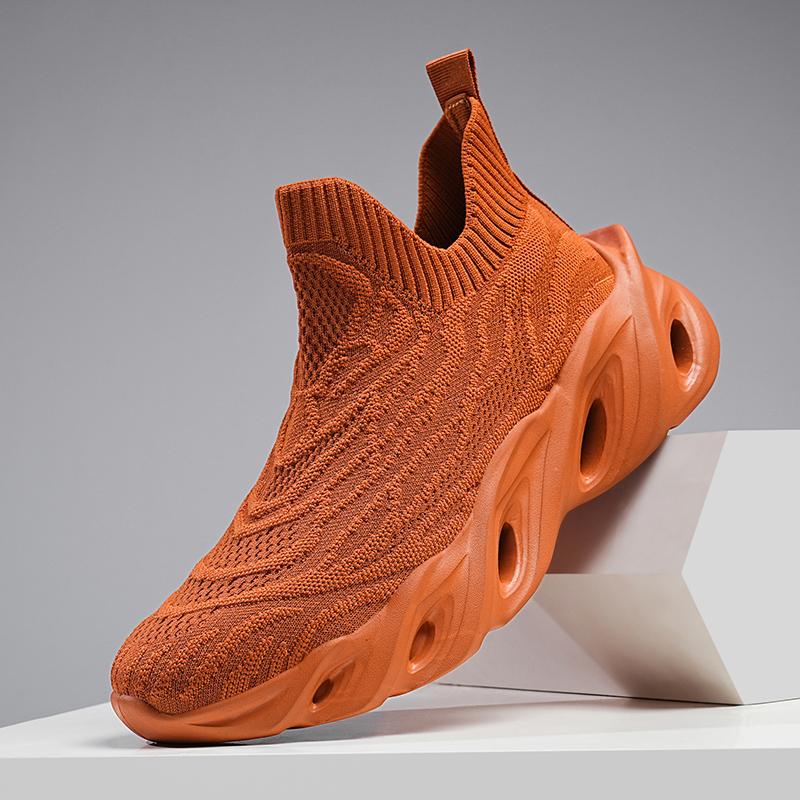 Running Shoes for Men Thick Sole Anti Slip Shock-absorbing Mesh Casual Shoes 2025 Ultra-Light Comfortable Sports Shoes for Men