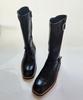 Hellohell Square Engineer Half Boots