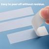 Simple Strong Viscosity Double Sided Tape White Ultra-thin Strong Tape Sticker Adhesive Tape School/Home/Office
