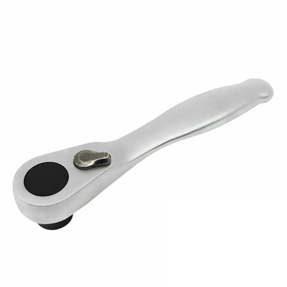 72 Teeth 1/4 Drive Ratchet Handle Wrench Quick Release Bidirectional Ratchet Spanner Hand Tool