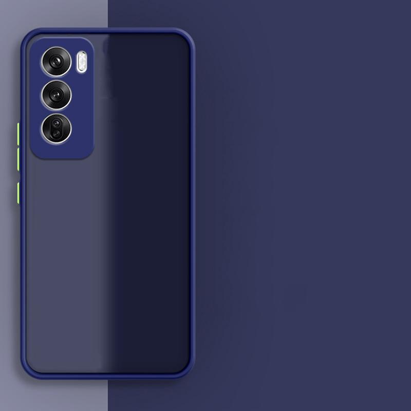 For OPPO Reno 12 Pro Case Silicone TPU Matte Cover Reno 12 Pro Case Reno 12 Pro Case Phone Protector Transparent Back Capa