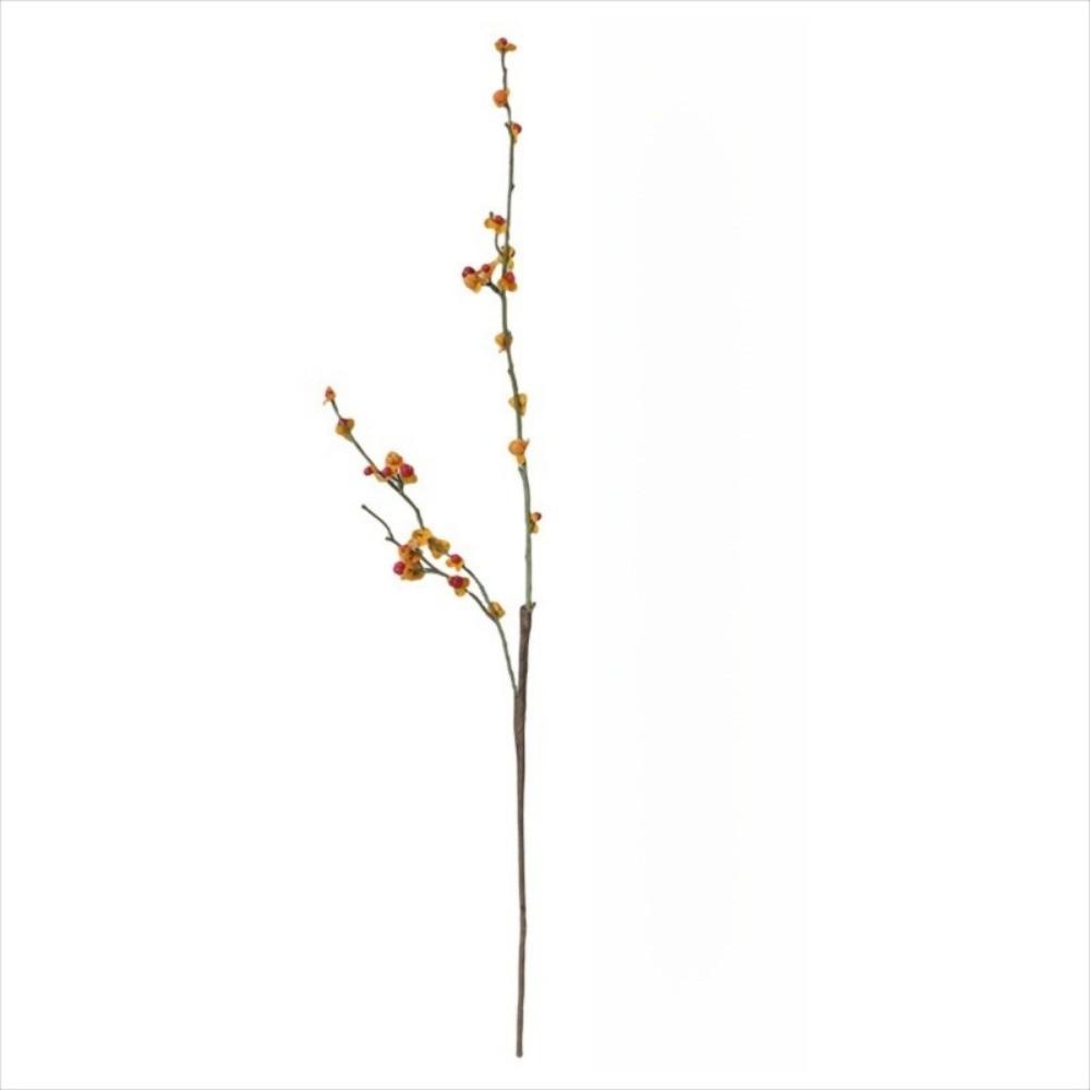 Yellow Flower Fake Flowers Plant Decorative Simulation Tree Branch Home Decor