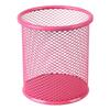 Colorful Multifunctional Iron Mesh Pen Holder for Desktop Stationery