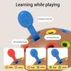 Baby Early Education Hedgehog Insertion Music Focus Training Hand Eye Coordination Puzzle Puzzle Toys