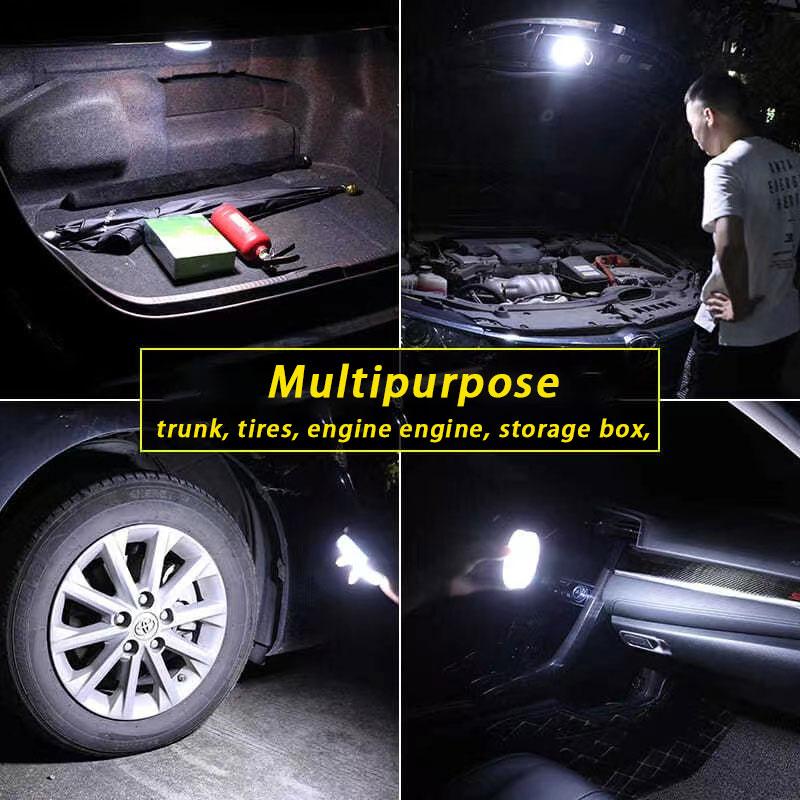 Car LED Touch Light Reading Lamp Magnet Ceiling Light For Mercedes Benz W203 W204 W205 W206 W212 CLK GLA C E S Class Accessories GI7