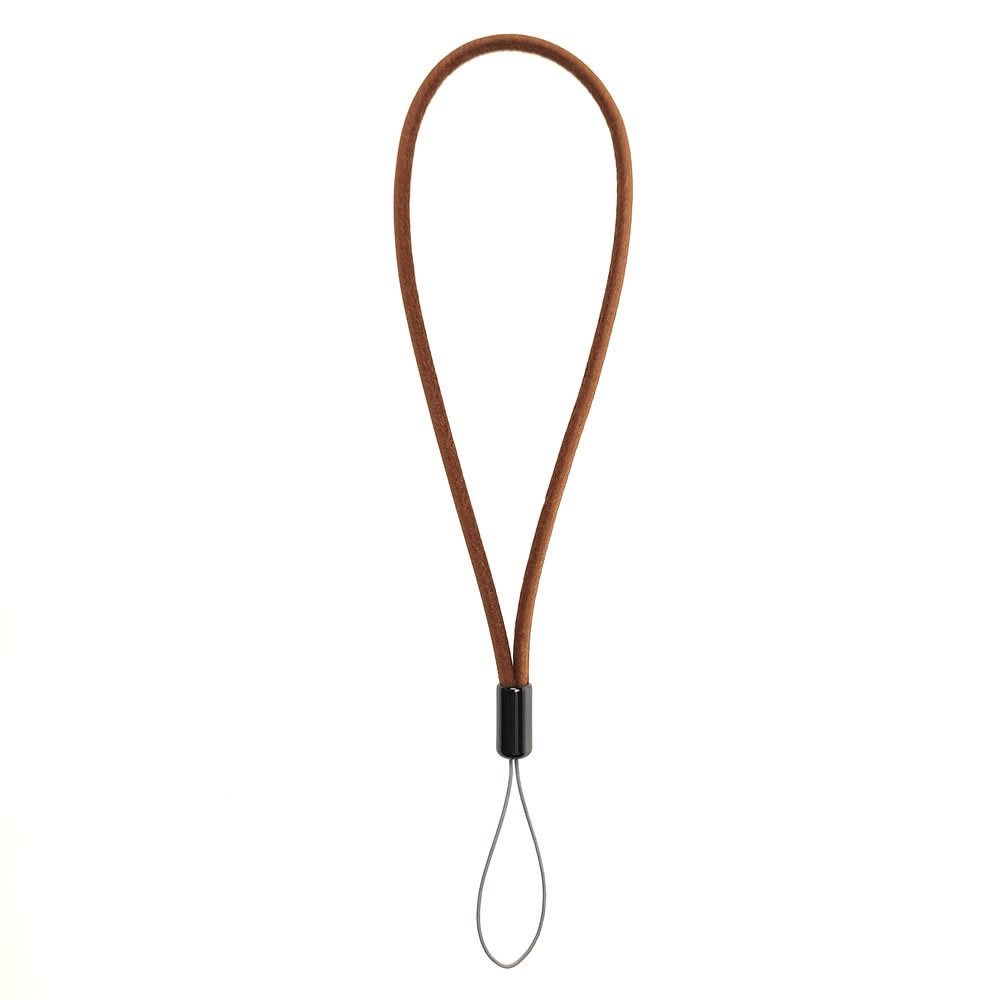 Универсальный винтажный кожаный ремешок-шнурок на шею, браслет на запястье, ремешки для мобильного телефона из коровьей кожи, подвесная веревка, ретро-ремешок на запястье для телефона, ID-карта