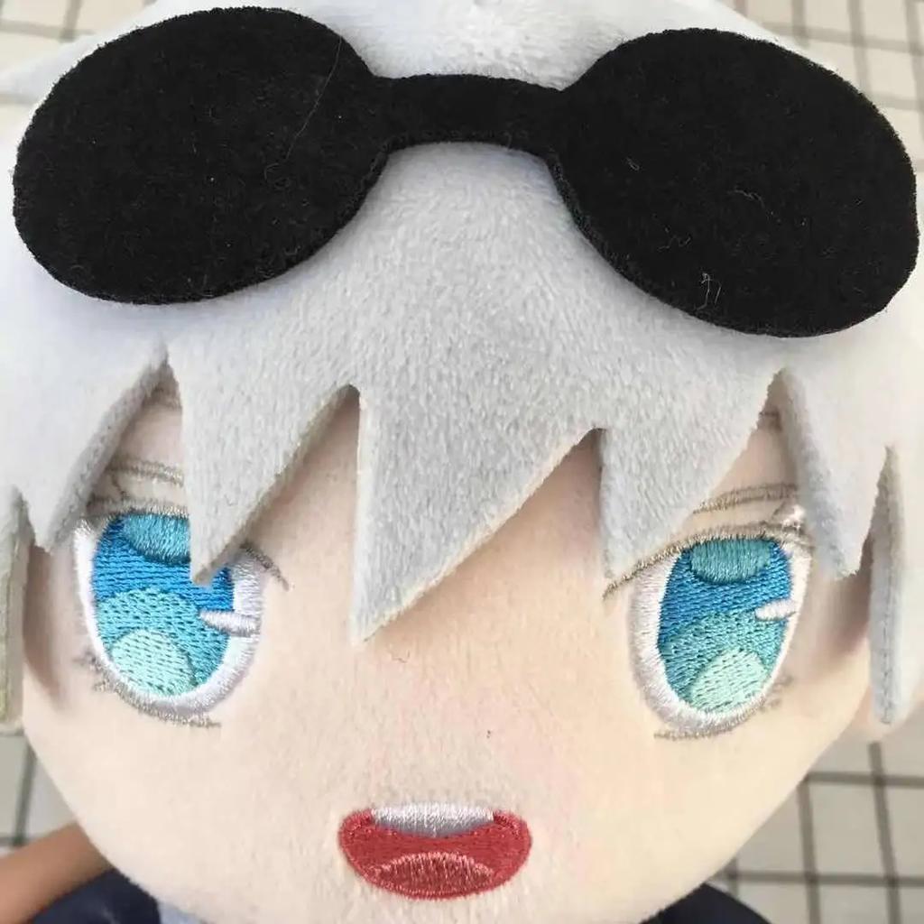 20cm Jujutsu Kaisen Gojo Satoru Plüschtier Niedliches Weiches Kuschelkissen Geburtstagsgeschenk Für Anime-Fans