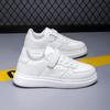 Kids Low-Top Casual Sneakers Boys Girls White Slip-Resistant Lightweight Sport Shoes Fall