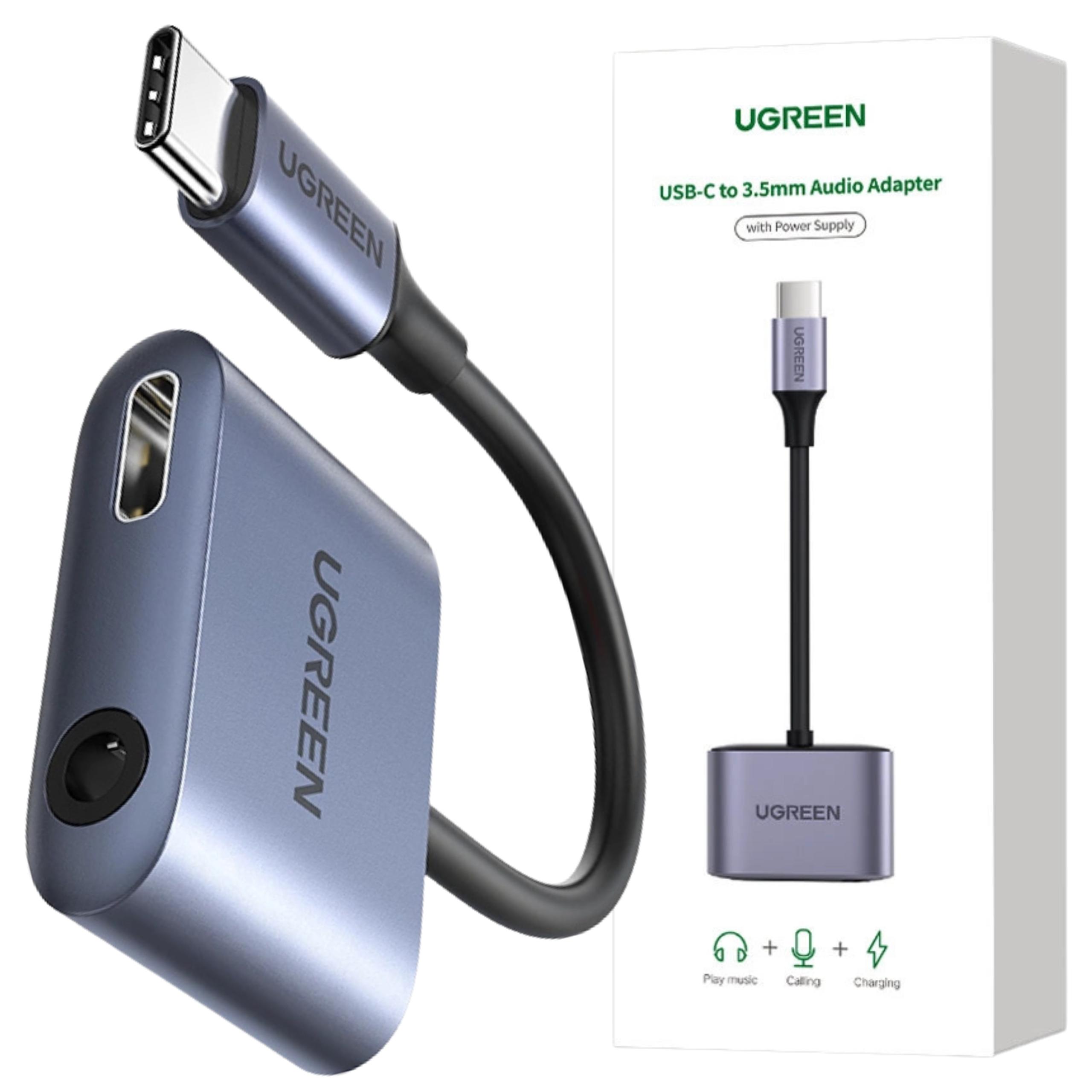 Adattatore Audio Ugreen Cm231 Da Usb-C A Mini Jack 3.5Mm (Grigio)