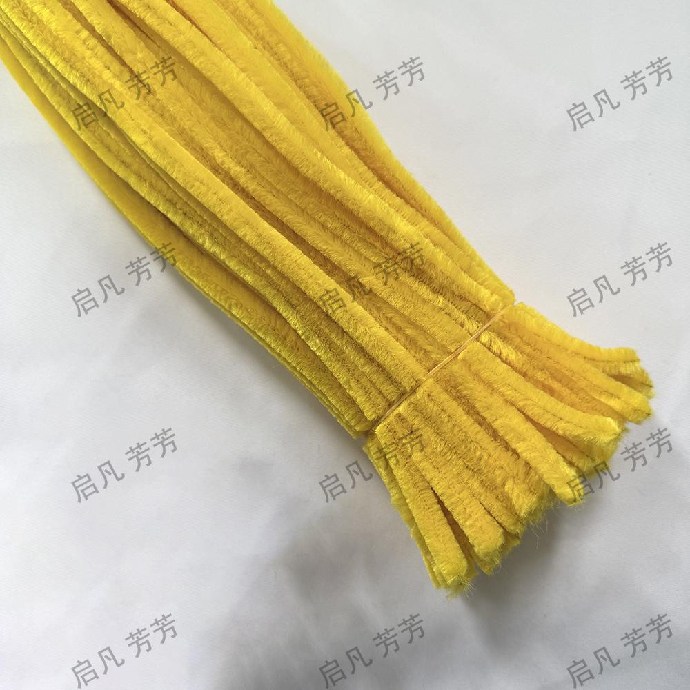 8mm Macaron Color Encrypted Twist Ties Chenille Stems for DIY Toys