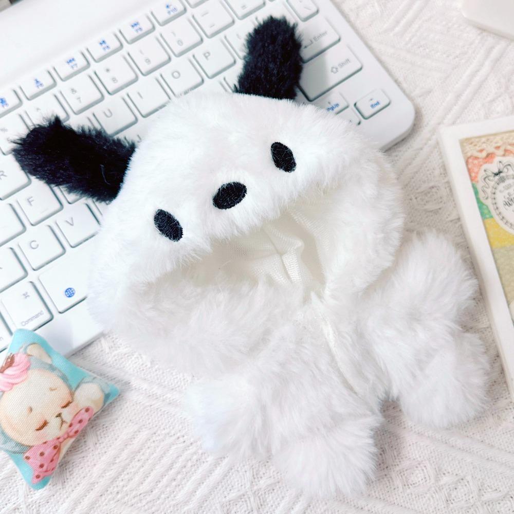 Plush Jumpsuit 20cm Cotton Doll Clothes Hooded Suit Plush Doll Clothes  Children's Gift