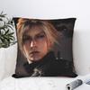 FF VII Pillow Cover Comfy Cushion Cover Novelty Pillow Case For Sofa Couch Bed Living Room