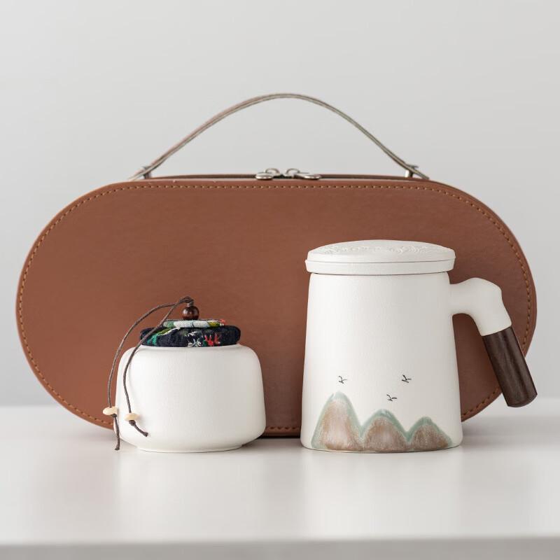 Yipan Ceramic Filter Mug with Lid