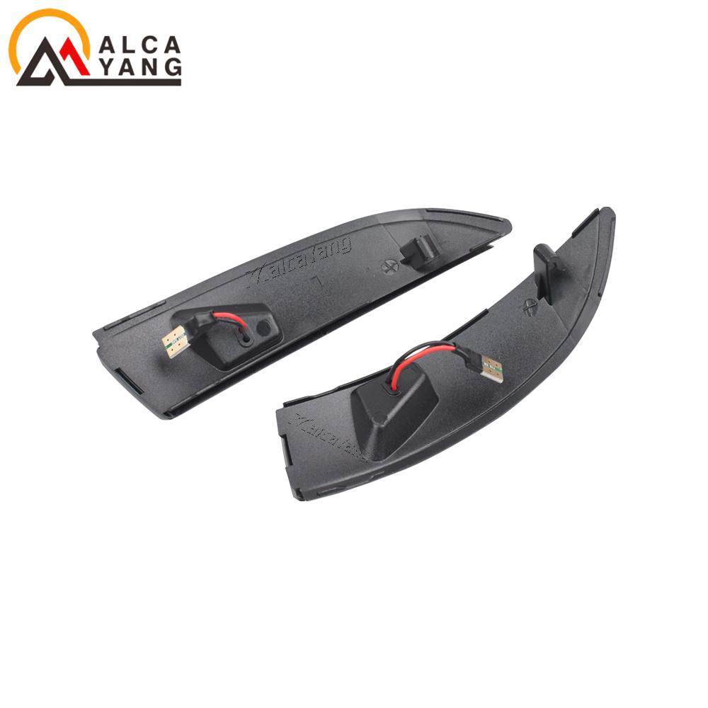 Dynamic Blinker For Ford Fiesta Mk7 2008-2017 LED Turn Signal Light Side Lamp for Ford B-Max Pair arrow