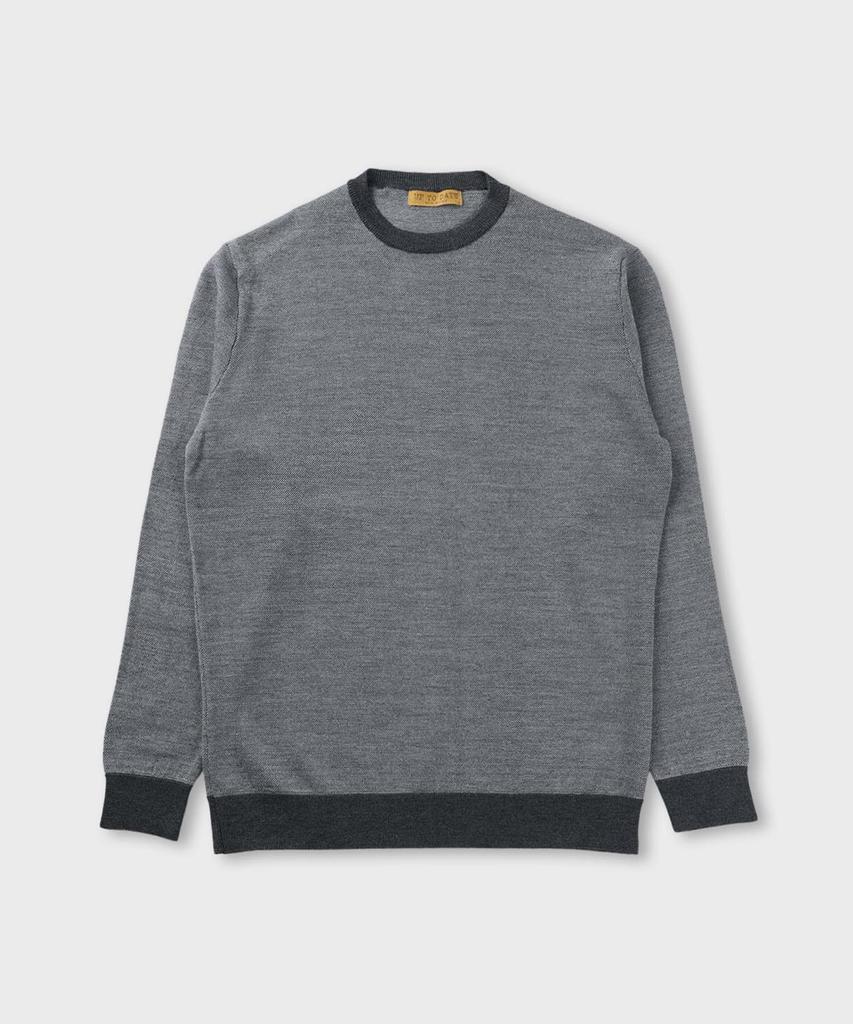 PANICALE Color Block Casual Wool Knit [2 Colors]