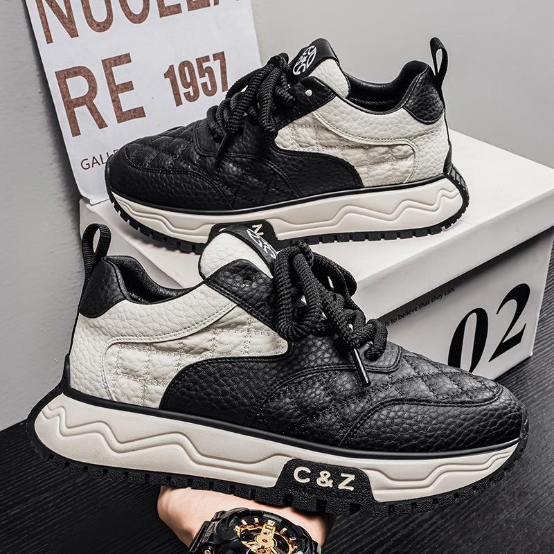 Shoes Winter New High-end Casual Sports Shoes Platform Heightening Forrest Gump Dad Shoes