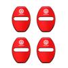 4Pcs Metal Car Door Lock Cover Protective Buckle Cover Sticker For VW Golf Polo Tiguan Touran Jetta Passat CC T5 GTI Magotan GTD zr9