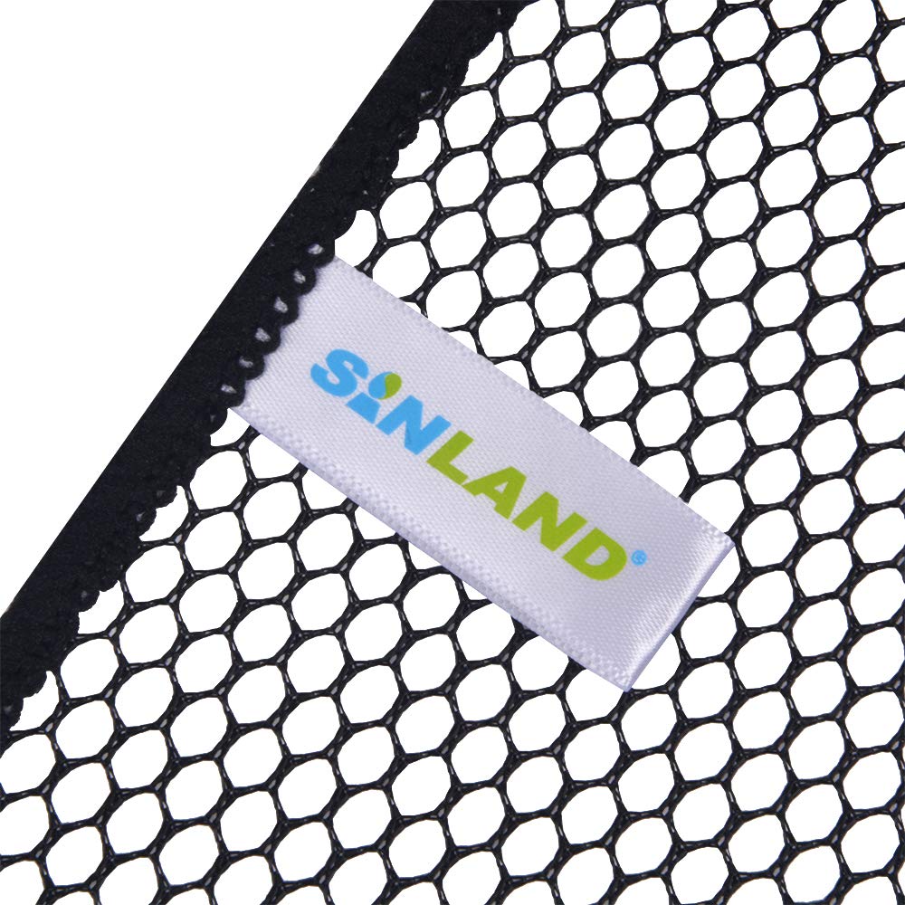 Hot Sale SUNLAND Household Netted Dish Cloths Washing Dishes Scrubber Kitchen Mesh Dishcloth Fast Drying 6 Pack 12Inx12In White
