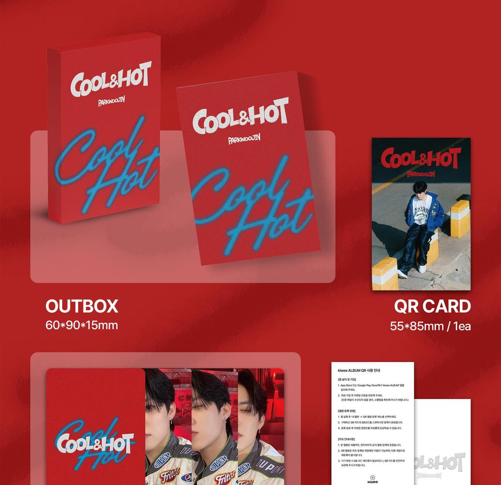 PARK WOOJIN (AB6IX) [Cool & Hot] 1st Single Album