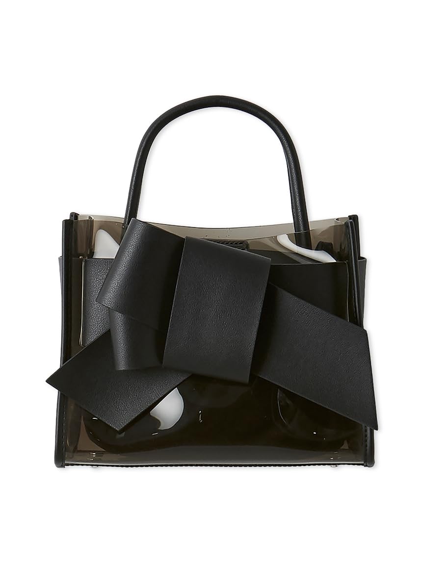 Clear Middle Bag FWGB262321 BLK F [FRAY I.D] RUELRibbon Women s чёрный
