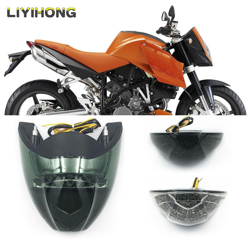 LED Tail Brake Light Turn Signal For KTM 990/690 SUPER DUKE/R 2007-2013 08 09 10 11 12 Motorcycle Integrated Blinker Lamp
