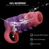 Octopus Shape Hollow Penis Sleeve Soft Silicone Wearable Penis Extender for Men