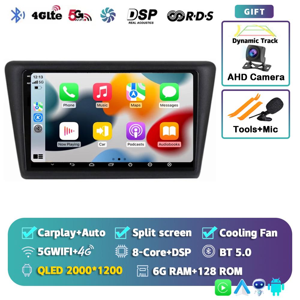 Android 13 Carplay Auto For Seat Toledo 2013 2014 2015 2016 2017 2018 2019 Car Radio Multimedia Player Stereo Head Unit WiFi+4G