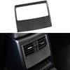 Rear AC Vent Cover Carbon Fiber Trim Frame Rear Air Conditioner Outlet Sticker for BMW 3 Series E90 E92 2005-2012