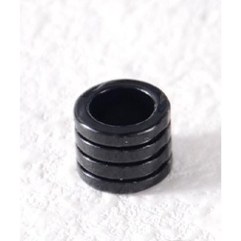 Stainless Steel Three-slot Hole Pearl Accessory Stringing Beads Necklace Bracelet Stringing Jewelry Bracelet Large Hole Positioning Beads