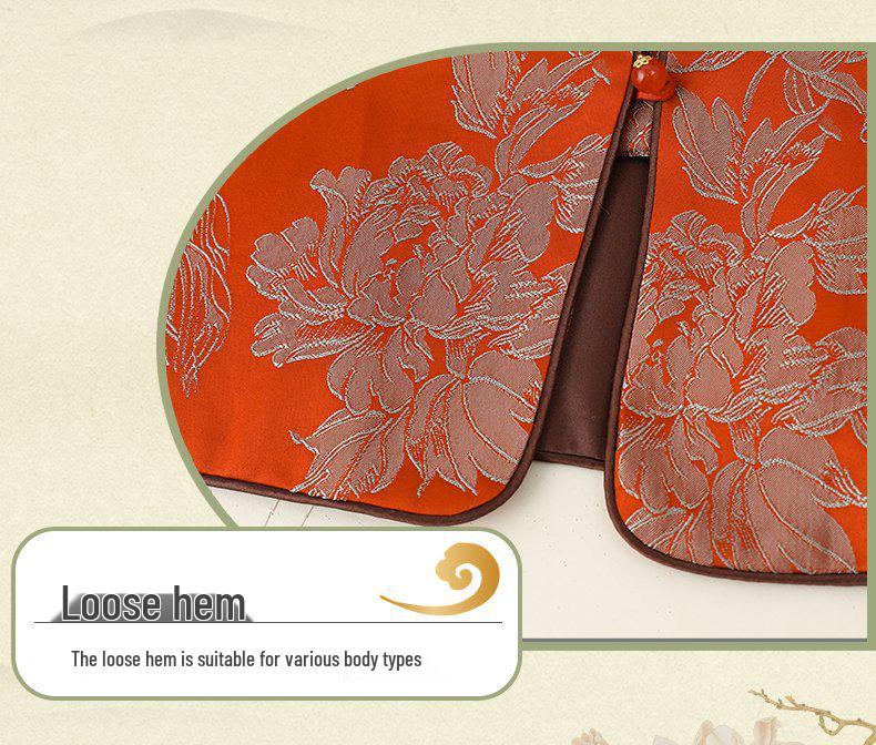Spring 2026 Tang Suit Vest: Elegant Chinese-Style Outerwear for Middle-Aged and Elderly Women
