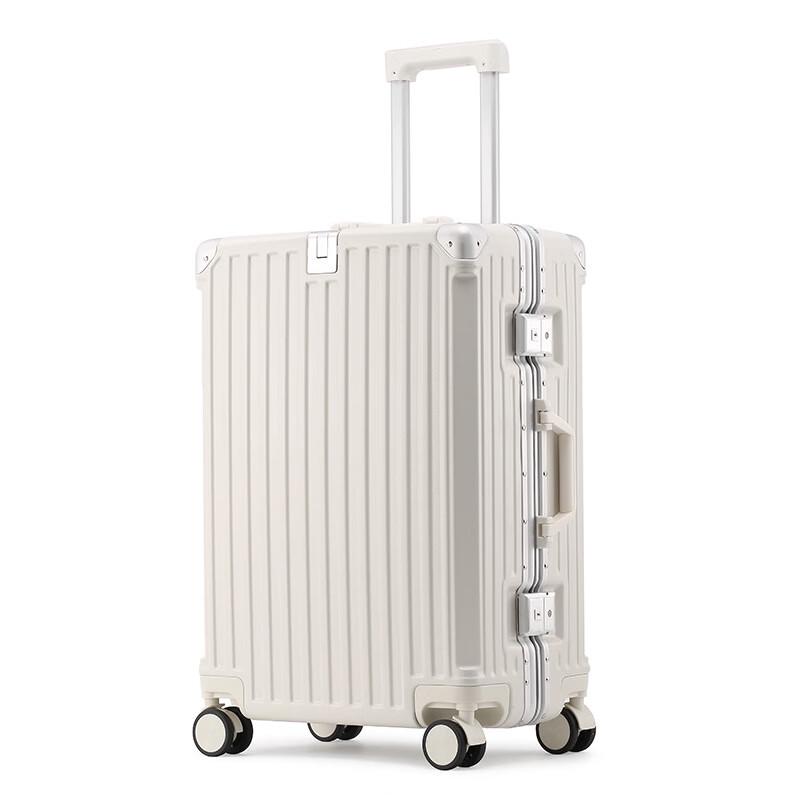 Xiaoyan Aluminum Frame USB Charging Spinner Luggage 22 inch
