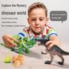 Children's Day Gift: Soft Rubber Dinosaur Toy Set - Realistic Jurassic Tyrannosaurus Rex Model for Boys