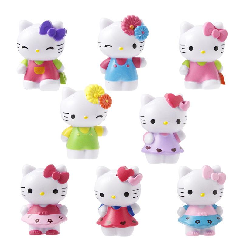 Kuromi My Melody Tea Party Sanrio Figure - DIY Cake Decoration