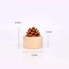 Pinecone Diffuser Wood Home Diffuser Creative Fireless Aromatherapy Desktop Decorative Item Car Carrier Essential Oil Diffuser