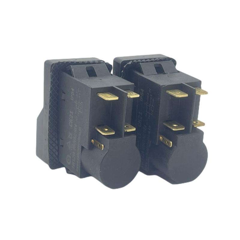 Advanced CK21 Electromagnetic Component Electromagnetic Switches PA66 Push Button Enhances Functionality of Equipment