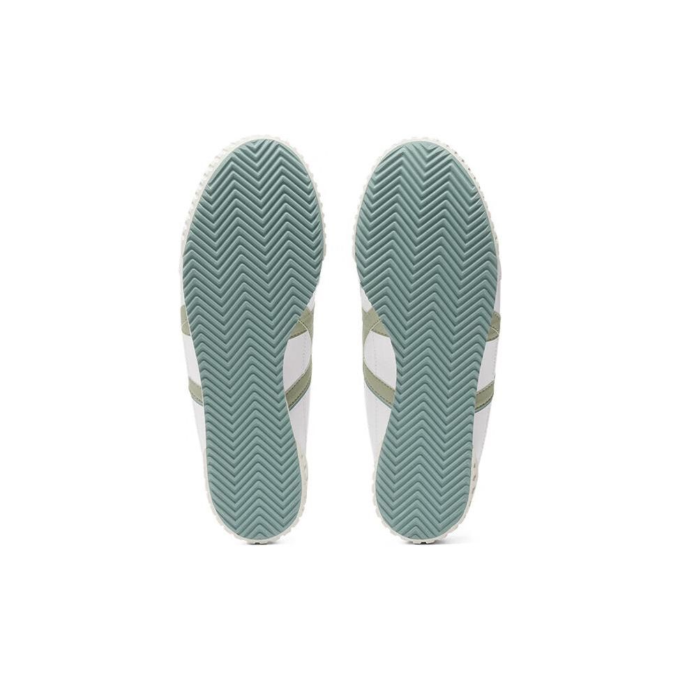 ONITSUKA TIGER Machuation Sabot Comfortable Non-Slip Durable Low-Top Casual Shoes Unisex Sneaker White Green 1183C012-102