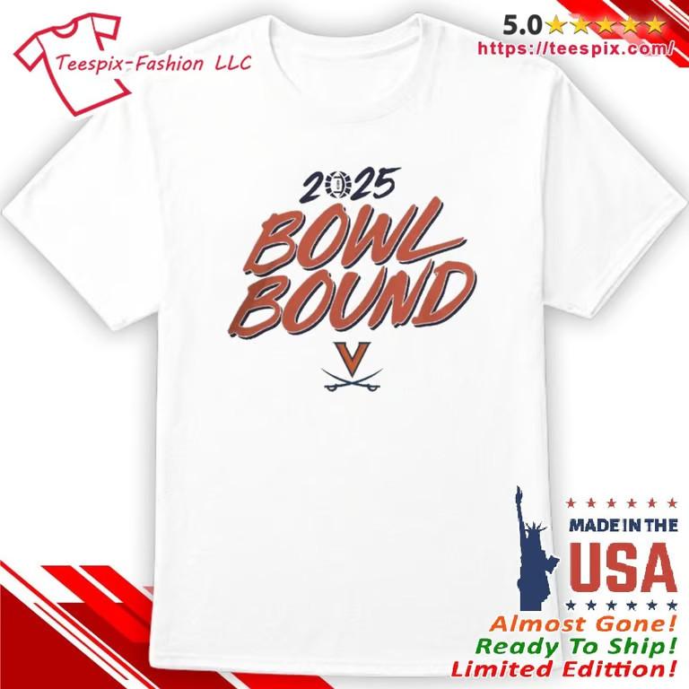 Cavaliers College Football 2025 Bowl Bound Shirt Unisex T-Shirt XL