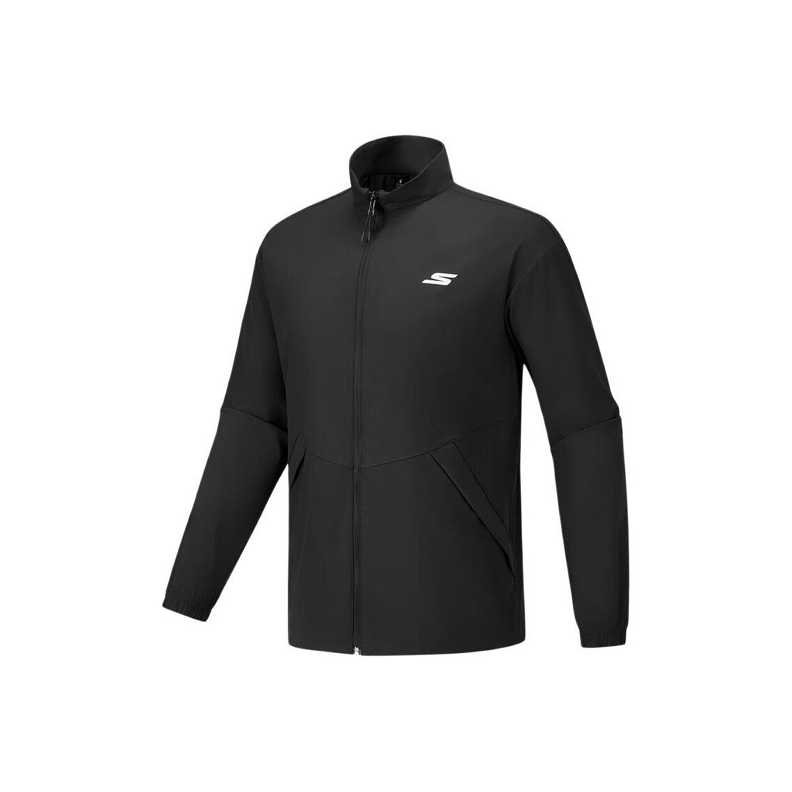 Skechers Comfort Sports Series Woven Zip Collar Long Sleeve Jacket Men jackets P325M053-0018 XL