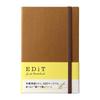 Grid notebook using planner B6 Champagne paper, variant, EDiT, Gold, EDI-NB25-CG